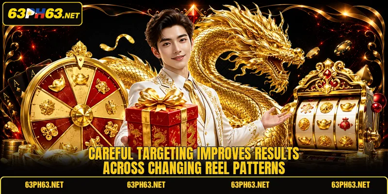 Careful targeting improves results across changing reel patterns