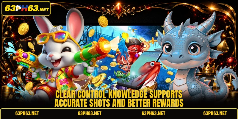 Clear control knowledge supports accurate shots and better rewards