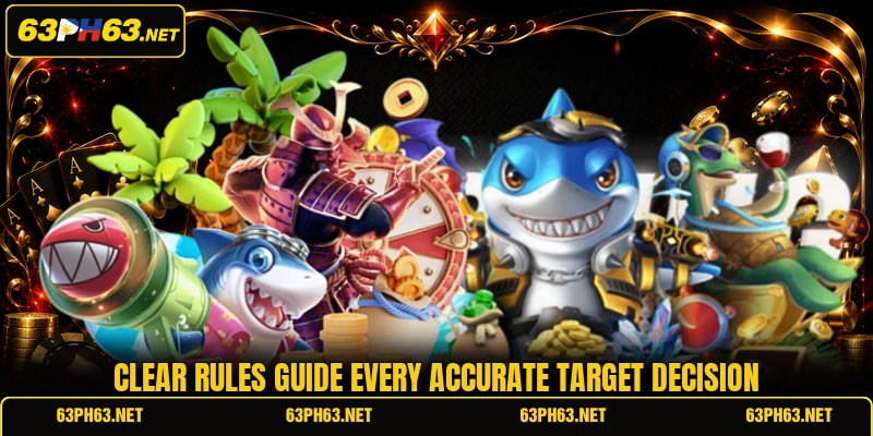 Clear rules guide every accurate target decision