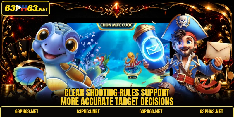 Clear shooting rules support more accurate target decisions
