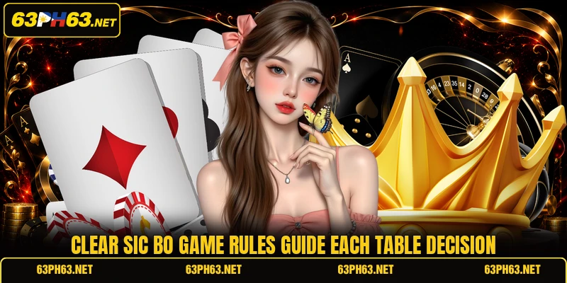 Clear sic bo game rules guide each table decision