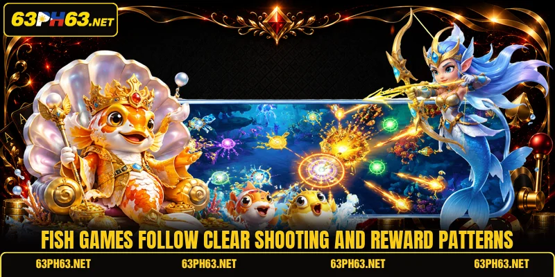 Fish games follow clear shooting and reward patterns
