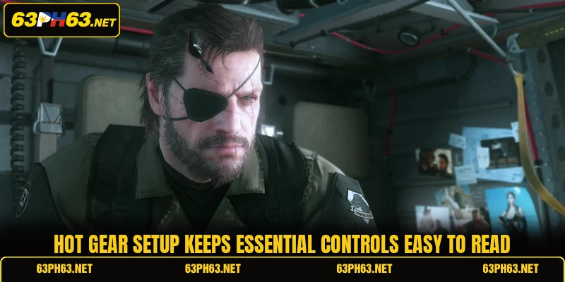 Hot Gear setup keeps essential controls easy to read