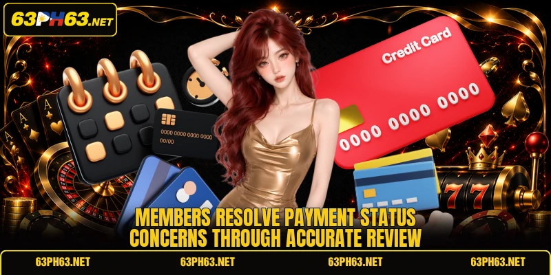 Members resolve payment status concerns through accurate review