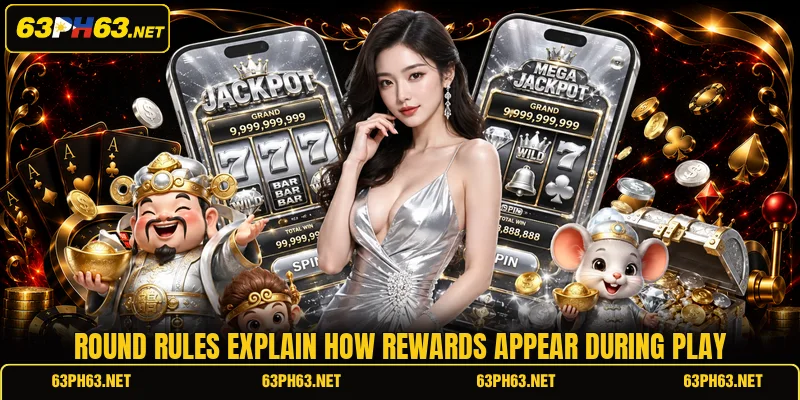 Round rules explain how rewards appear during play