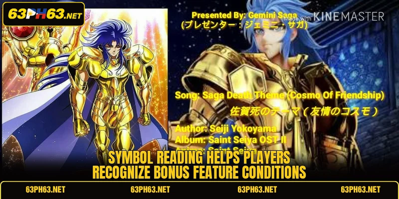 Symbol reading helps players recognize bonus feature conditions