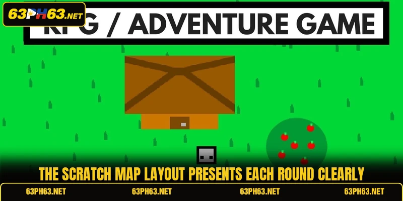 The Scratch Map layout presents each round clearly